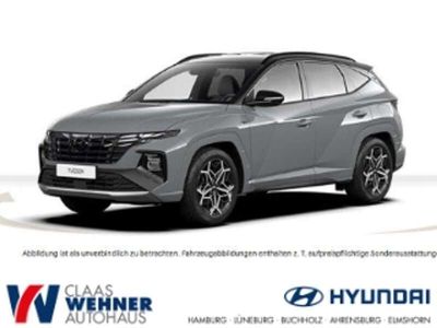 gebraucht Hyundai Tucson N Line +48V 4WD 1.6 T-GDI Assist.-/Sitz-PKT ECS