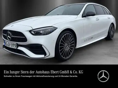 Gebraucht Mercedes C220 AMG 197 PS (144 kW) 2026 Weiß Limousine
