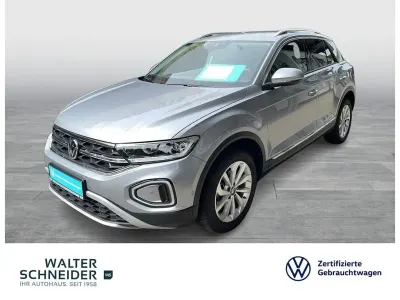 Gebraucht VW T-Roc Style 150 PS (110 kW) 2024 Pyritsilber metallic (metallic) SUV