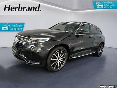 Gebraucht Mercedes EQC400 AMG 300 kW (408 PS) 2022 Metalliclack obsidianschwarz SUV
