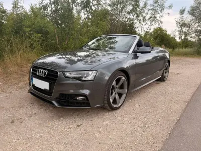 Gebraucht Audi A5 Cabriolet S-Line 177 PS (130 kW) 2015 Grau Cabrio