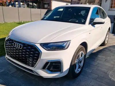 Używany Audi Q5 Sportback S-Line 299 KM (219 kW) 2022 Biały SUV