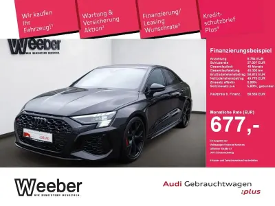 Używany Audi RS3 Sport 400 KM (294 kW) 2024 Czarny Sedan/Limuzyna