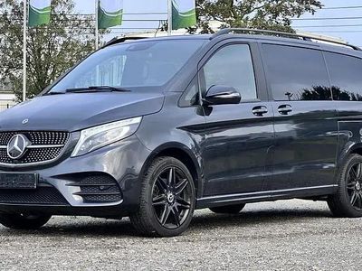 Gebraucht Mercedes V300 AMG 239 PS (175 kW) 2020 Schwarz lackfarbe graphitgrau metallic dunkel mb 7831 Van / Kleinbus