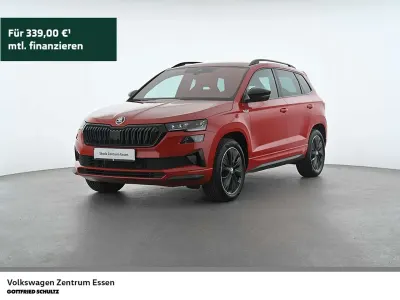 Gebraucht Skoda Karoq SportLine 150 PS (110 kW) 2023 Rot SUV