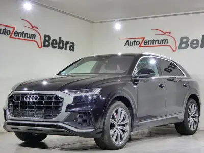 Gebraucht Audi Q8 S-Line 286 PS (210 kW) 2018 Orcaschwarz/deep black SUV