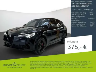 Gebraucht Alfa Romeo Stelvio Quadrifoglio 510 PS (375 kW) 2021 Schwarz SUV