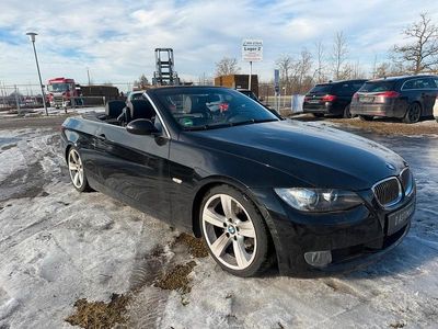 Schwarz Gebraucht 2007 BMW 320 Cabriolet Sport Line Cabrio | 8.499 € (Fairer Preis)