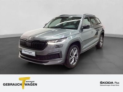 Grau Gebraucht 2022 Skoda Kodiaq SportLine SUV | 29.270 € (Fairer Preis)
