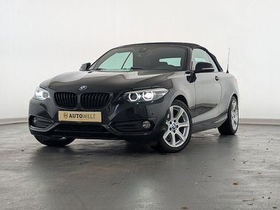 Saphirschwarz Gebraucht 2020 BMW 220 Sport Line Cabrio | 22.160 € (Fairer Preis)
