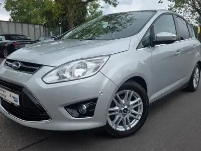 Gebraucht Ford C-MAX Titanium 125 PS (91 kW) 2014 Silber Van / Kleinbus