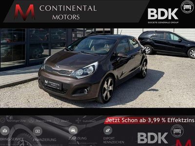 Gebraucht Kia Rio Platinum Edition 90 PS (66 kW) 2014 Braun Limousine