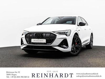 Gebraucht Audi e-tron Sportback S-Line 230 kW (313 PS) 2022 Gletscherweiß metallic SUV