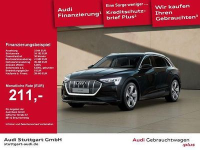 Gebraucht Audi e-tron Advanced Plus 300 kW (408 PS) 2023 Brillantschwarz SUV