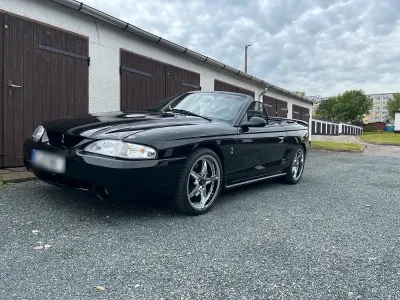 Brugt Ford Mustang 300 HK (220 kW) 1998 Sort Cabriolet