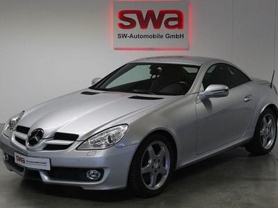 Gebraucht Mercedes SLK350 AMG 305 PS (224 kW) 2009 Silber metallic Cabrio