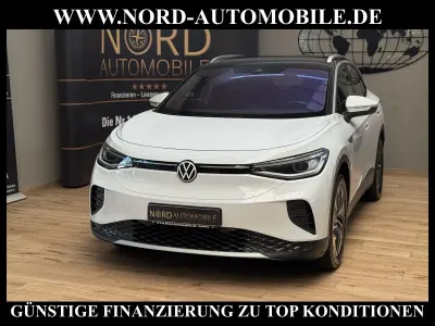 Gebraucht VW ID.4 Pro Performance 150 kW (204 PS) 2021 Gletscherweiß metallic (metallic) SUV
