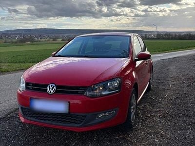 Gebraucht VW Polo Comfortline 86 PS (63 kW) 2010 Rot Kleinwagen