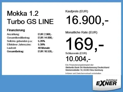 Gebraucht Opel Mokka GS Line 131 PS (96 kW) 2023 Arktis weiß SUV