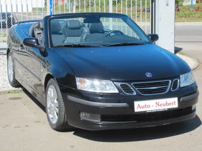 Occasion Saab 9-3 Cabriolet Vector 150 ch (110 kW) 2007 Noir Cabriolet