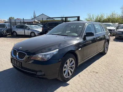 Käytetty BMW 523 190 HP (139 kW) 2007 Musta Farmari