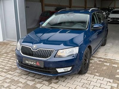Blau Gebraucht 2015 Skoda Octavia Elegance Kombi | 6.590 € (Superpreis)