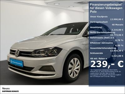 gebraucht VW Polo VI 1.0 KLIMA PDC SHZ CONNECT BL ZV Comfortline