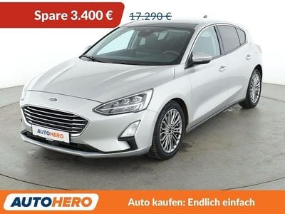 Gebraucht Ford Focus Titanium 120 PS (88 kW) 2019 Grau Limousine