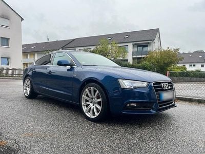 Gebraucht Audi A5 Sportback S-Line 190 PS (139 kW) 2014 Blau Kleinwagen