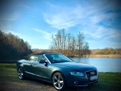 Używany Audi A5 Cabriolet S-Line 273 KM (200 kW) 2009 Szary Kabriolet