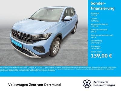 Brugt VW T-Cross Basis 95 HK (69 kW) 2025 Blå SUV
