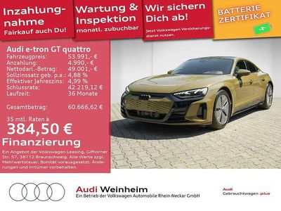 Audi e-tron GT quattro