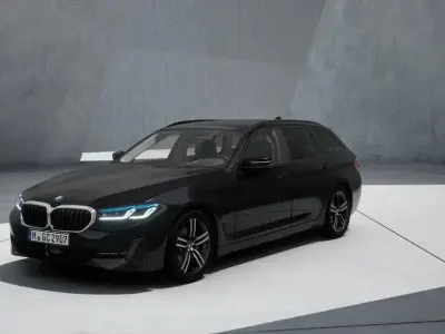 Brugt BMW 520 Sport Line 190 HK (139 kW) 2021 Sort Stationcar