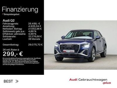 Brugt Audi Q2 Ambiente 190 HK (139 kW) 2022 Blå SUV