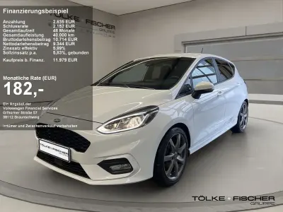 Gebraucht Ford Fiesta ST-Line 125 PS (91 kW) 2017 Weiß Limousine