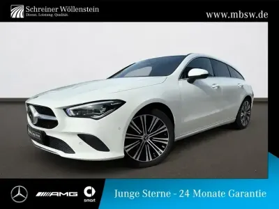Gebraucht Mercedes CLA200 Shooting Brake Progressive 163 PS (119 kW) 2021 Unilack polarweiß Kombi