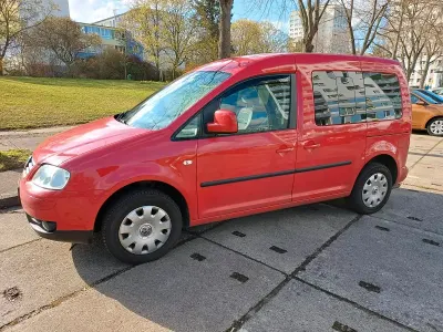 Gebraucht VW Caddy Family 109 PS (80 kW) 2007 Rot Van / Kleinbus