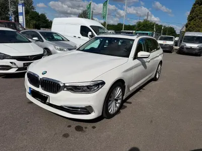 Gebraucht BMW 520 Luxury Line 190 PS (139 kW) 2019 Weiß Kombi
