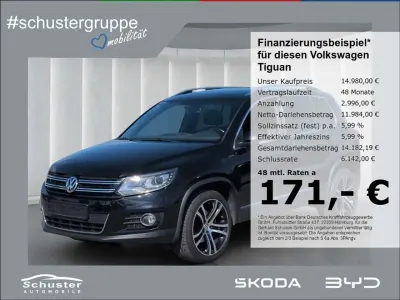 Gebraucht VW Tiguan LOUNGE 177 PS (130 kW) 2015 Schwarz SUV