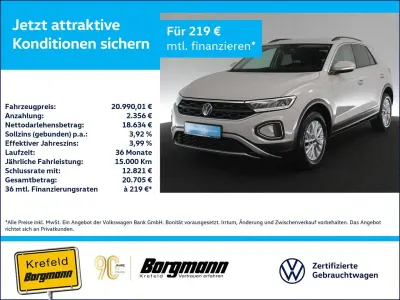 Gebraucht VW T-Roc Life 150 PS (110 kW) 2023 Ascotgrau SUV