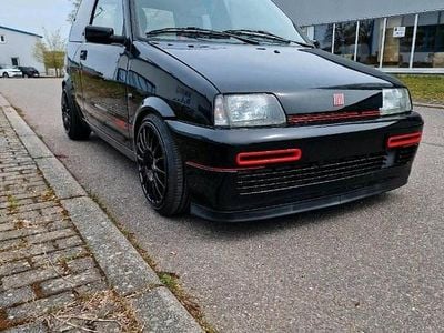 Käytetty Fiat Cinquecento 101 HP (74 kW) 1996 Musta Viistoperä