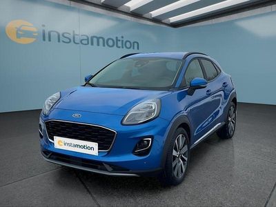 Gebraucht Ford Puma Titanium X 125 PS (91 kW) 2021 Blau SUV