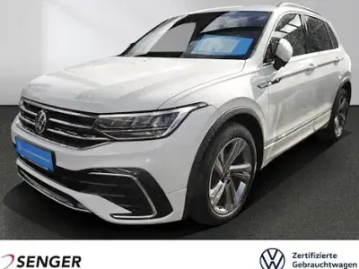 Gebraucht VW Tiguan R-line 150 PS (110 kW) 2024 Pure white SUV