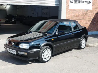 Gebraucht VW Golf Cabriolet 90 PS (66 kW) 1994 Schwarz Cabrio