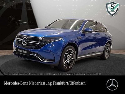 Gebraucht Mercedes EQC400 AMG line 300 kW (408 PS) 2022 Blau SUV