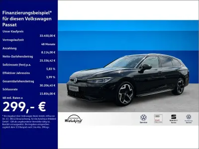 Gebraucht VW Passat R-line 150 PS (110 kW) 2025 Schwarz Kombi