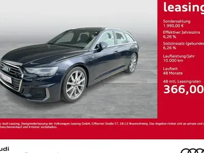 Używany Audi A6 S-Line 265 KM (194 kW) 2023 Niebieski Kombi