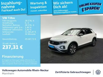 Gebraucht VW T-Roc Goal 150 PS (110 kW) 2025 Pure white SUV