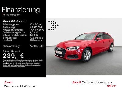 Usata Audi A4 Performance 204 CV (150 kW) 2022 Rosso Station wagon