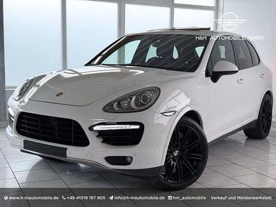 Second-hand Porsche Cayenne Turbo S Chrono 549 CP (403 kW) 2013 Alb SUV